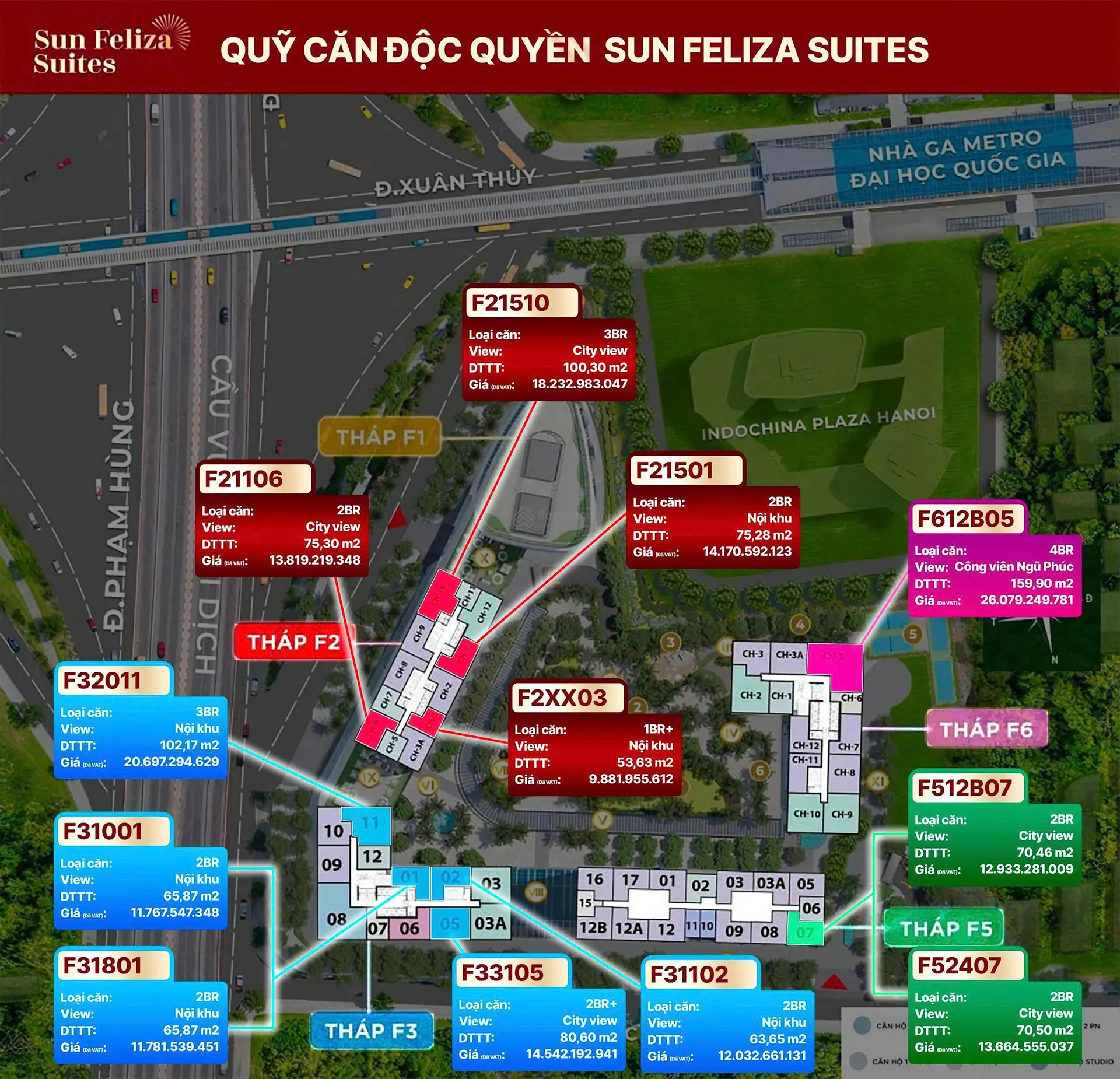 Sun Feliza Suites Cầu Giấy