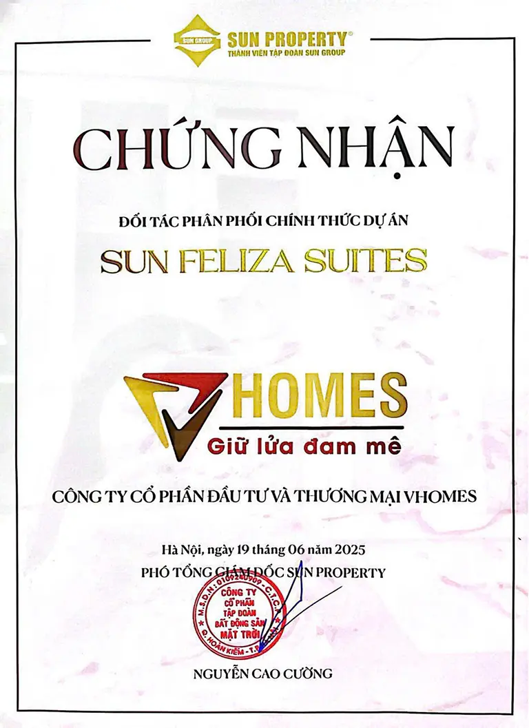 Sun Feliza Suites Cầu Giấy