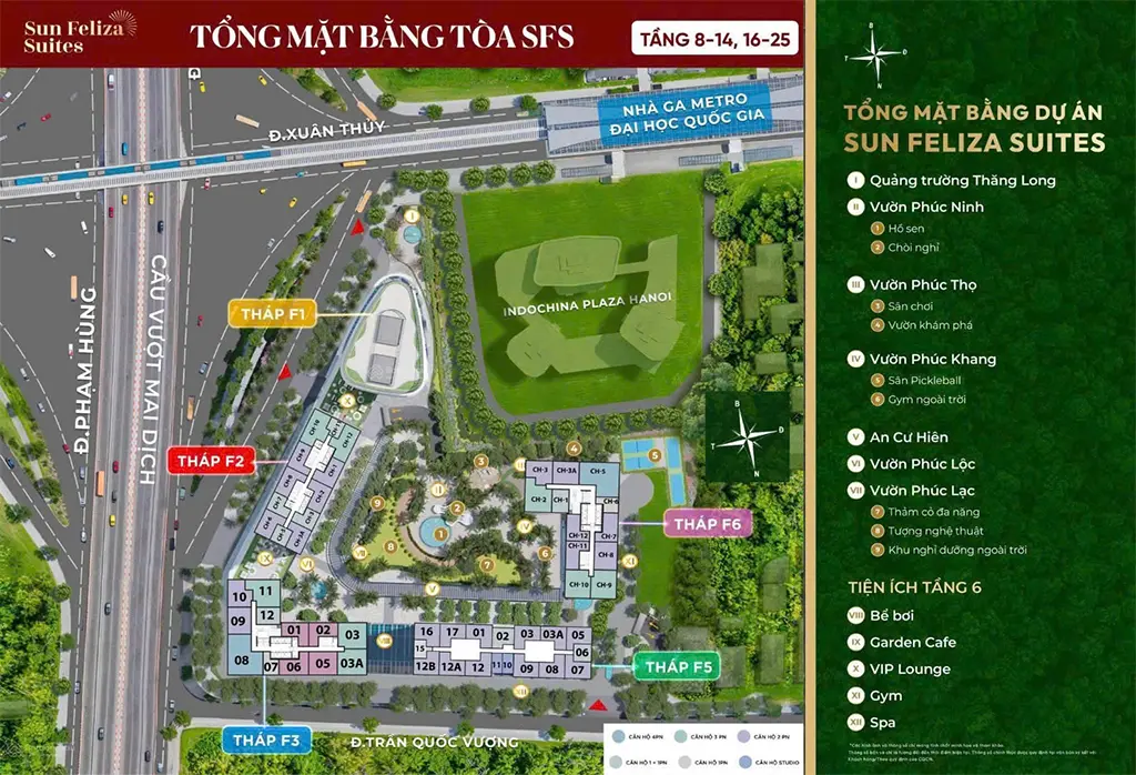 Sun Feliza Suites Cầu Giấy